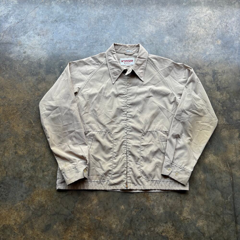 Vintage Mcgregor SECURITY‎ Stenciled Zip Up jacket